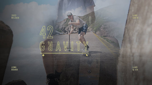 Gravity 42 Longboard Surfskate - Product Clip